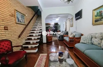 Sobrado com piscina e espaço gourmet à venda – embaré, santos/sp