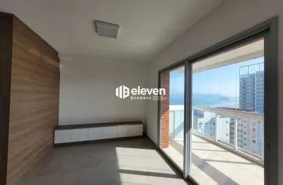 Apartamento com vista mar, 2 vagas e lazer completo – 46m², próximo ao canal 3 – santos/sp