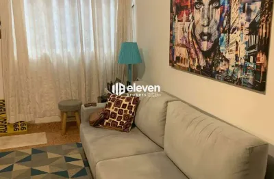 Apartamento térreo de 2 dormitórios no gonzaga – santos/sp