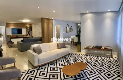 Vista mar incrível no embaré – 4 dorms, 2 suítes, decorado e porteira fechada!