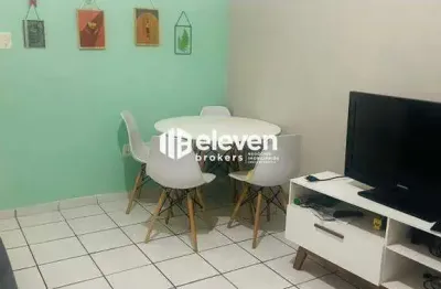 Apartamento mobiliado com 2 dormitórios pertinho do canal 3 e próximo à santa cecília | santos/sp