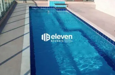 Apartamento mobiliado para aluguel – 1 dormitório | 1 vaga | lazer completo – macuco, santos/sp