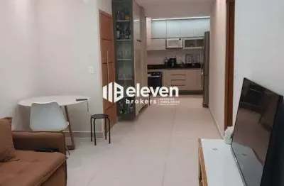 2 suítes na quadra da praia com vista para o mar – boqueirão, santos/sp