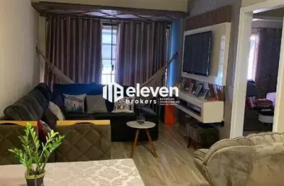Amplo e aconchegante – 2 dormitórios com garagem fechada | 100m² – santos/sp