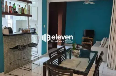 Apartamento à venda no boqueirão – 1 dormitório suíte, 1 vaga, próximo à praia