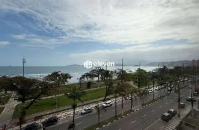 Apartamento para locação frente ao mar no embaré | 4 suítes | 4 vagas