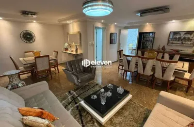 Apartamento alto padrão à venda na ponta da praia – 170 m², 3 dormitórios, varanda com vista livre