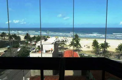 Apartamento com vista para o mar – 3 dormitórios, sendo 1 suíte - ocian - praia grande