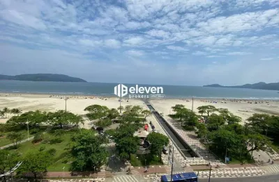 Apartamento mobiliado com vista para o mar no gonzaga – 3 dormitórios, 2 suítes, 144m²