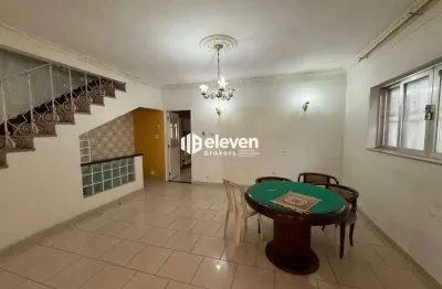 Casa comercial para locação na ponta da praia, santos – 279m², 6 salas, 7 vagas | excelente ponto comercial
