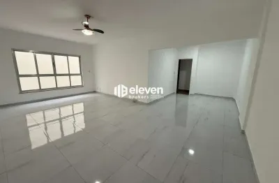 Apartamento para alugar no campo grande, santos – 3 dormitórios + dependência, 184 m², varanda e 1 vaga