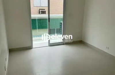 Apartamento 54 m² no centro de são vicente – 1 dormitório, 1 vaga coberta