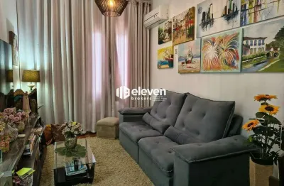 Apartamento mobiliado de 2 dormitórios no josé menino – a uma quadra da praia | santos/sp