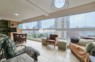 Apartamento 131 m² no gonzaga, santos – 3 suítes | varanda gourmet | 2 vagas | financiamento aceito