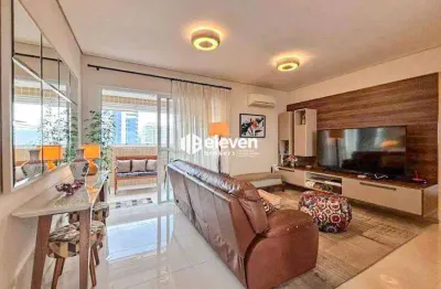 Apartamento à venda no gonzaga – 174m² | 3 suítes | mobiliado | vista mar | 450m da praia