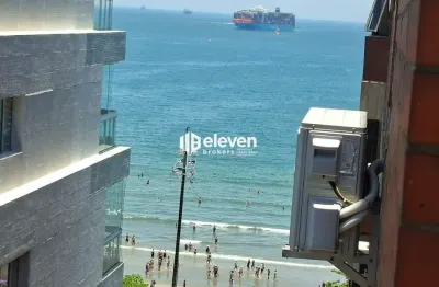 Apartamento à Venda na Aparecida – 117m², 3 Dorms (1 Suíte), Vista lateral do mar e da praia , 1 Vaga Escriturada
