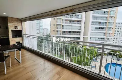 Apartamento para locação (pacote) no coral gables – 160 m² | 3 suítes | gonzaga – santos