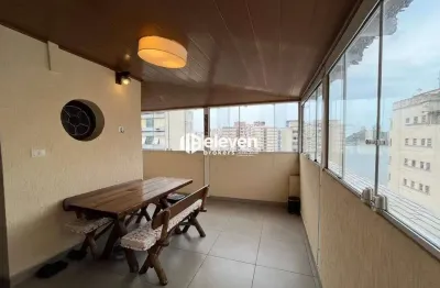 Cobertura dos Sonhos com Vista Mar: 2 suítes com área gourmet e a um passo da praia!