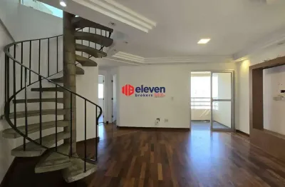Apartamento Duplex para Aluguel em Vila Mathias, Santos – 3 Quartos (1 suíte), 243m²