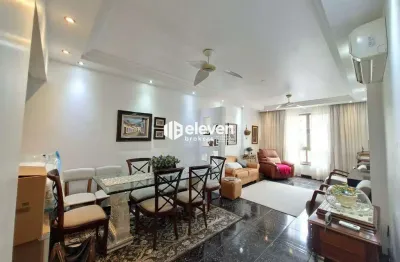 Apartamento à venda na Pompéia em Santos com 130m², 3 Quartos (1 Suíte), Vaga Fechada e Próximo à Praia