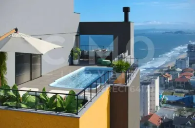 Apartamento em barra velha quadra e vista mar 109,90m², 3 dormitórios