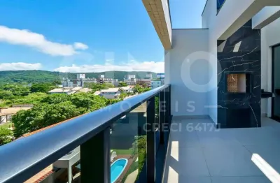 Cobertura duplex com 2 suítes a 80m do mar – praia de mariscal, bombinhas
