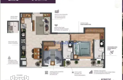 Apartamento com 2 quartos à venda na Avenida Cidade Jardim, Jardim Satélite, São José dos Campos