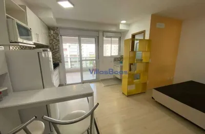Apartamento com 1 dormitório, 39 m² - venda por r$ 750.000,00 ou aluguel por r$ 3.808,99/mês - jardim aquarius - são josé dos campos/sp