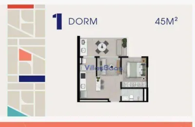 Apto 1 dorm entrega em agosto/2026 - jd aquarius - sjc - sp