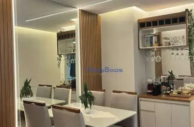 Apartamento  novo com 3 dormitórios à venda, com armários planejados.