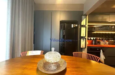 Apartamento com 1 dormitório à venda, 50 m² por r$ 900.000,00 - jardim aquarius - são josé dos campos/sp