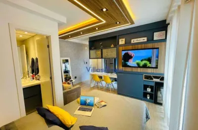 Apartamento á venda, 1suíte,35m²  aquárius sjcampos/sp