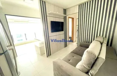Apartamento para alugar, 50 m² por r$ 4.665,31/mês - jardim aquarius - são josé dos campos/sp