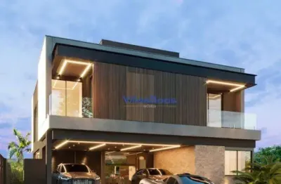 Casa com 4 dormitórios à venda, 420 m² por r$ 4.100.000,00 - condomínio residencial alphaville - são josé dos campos/sp