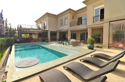 Casa com 5 dormitórios à venda, 1000 m² por r$ 17.300.000,00 - campos do conde - santana de parnaíba/sp