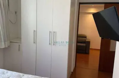 Apartamento com 1 dormitório para alugar, 47 m² por r$ 3.955,78/mês - jardim aquarius - são josé dos campos/sp