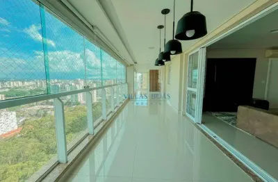 Apartamento para locação no edifício central park, com 192 m², no coração do jardim aquarius - são josé dos campos/sp