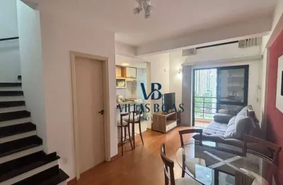 Apartamento com 1 dormitório para alugar, 56 m²  - Jardim Aquarius - São José dos Campos/SP