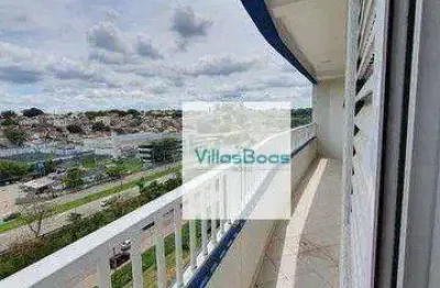 Apartamento com 3 dormitórios à venda, 82 m² por r$ 595.000,00 - jardim satélite - são josé dos campos/sp