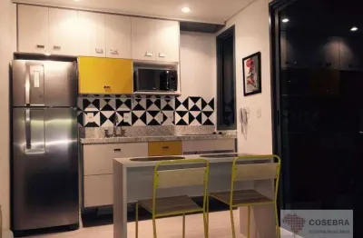 Apartamento com 1 dormitório para alugar, 37 m² por R$ 4.790,00/mês - Vila Olímpia - São Paulo/SP