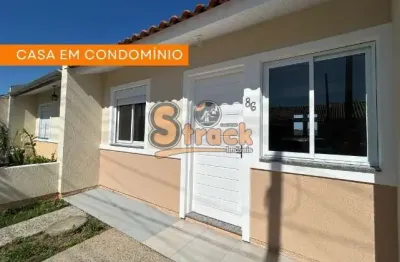 Casa em condomínio fechado com 1 quarto à venda na rua angola, 99, feitoria, são leopoldo por r$ 210.000