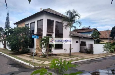 Linda casa térrea de esquina, a venda no condomínio village i r$1.850.000,00 bairro: altos do mirante, chapada dos guimarães-mt