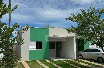 Casa térrea em condomínio fechado com 2 quartos – pronta para morar!57 m² por r$ 225.000 - pedra 90 - cuiabá/mt