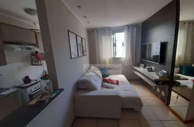 Apartamento com 2 dormitórios à venda, 44 m² por r$ 180.000,00 - dom aquino - cuiabá/mt