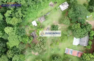 Chácara com 28 hectares, fundo rio coxipo, lago, pé de um morro, com 3 chalés à venda por r$ 2.200.000 - zona rural - cuiabá/mt