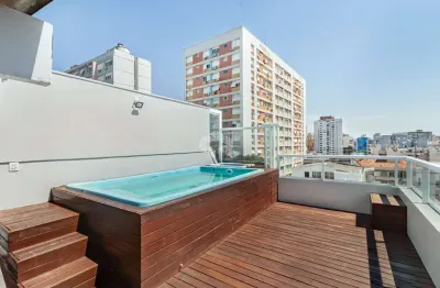Cobertura com 2 quartos à venda na rua garibaldi, 880, independência, porto alegre por r$ 1.049.000