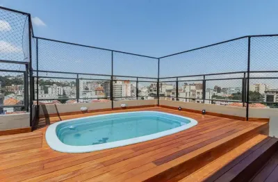 Cobertura com 2 quartos à venda na avenida getúlio vargas, 1351, menino deus, porto alegre por r$ 1.500.000