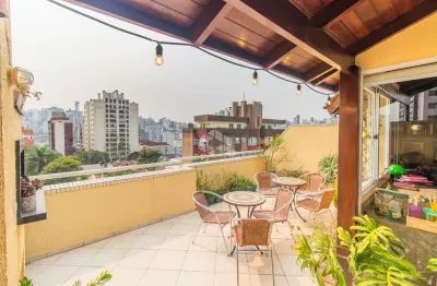 Cobertura com 3 quartos à venda na avenida lageado, 33, petrópolis, porto alegre por r$ 990.000