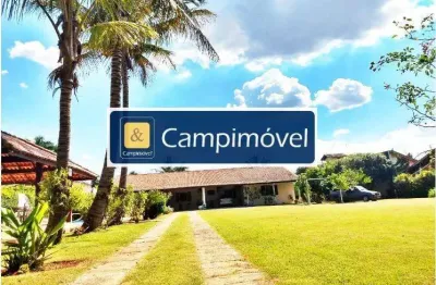 Chácara para venda em campinas, loteamento chácaras vale das garças, 3 dormitórios, 3 suítes, 5 banheiros, 20 vagas