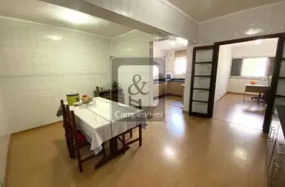 Casa para venda em campinas, jardim capivari, 4 dormitórios, 1 suíte, 3 banheiros, 4 vagas